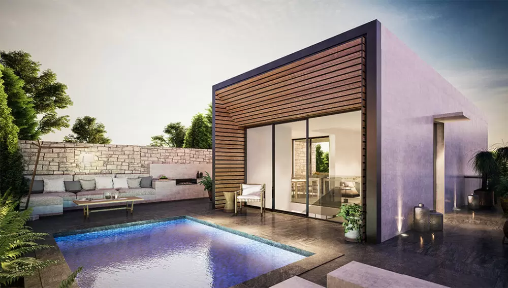 Bề mặt ngoại thất căn villa tại Síp giữ độ mới sau 6 năm bàn giao